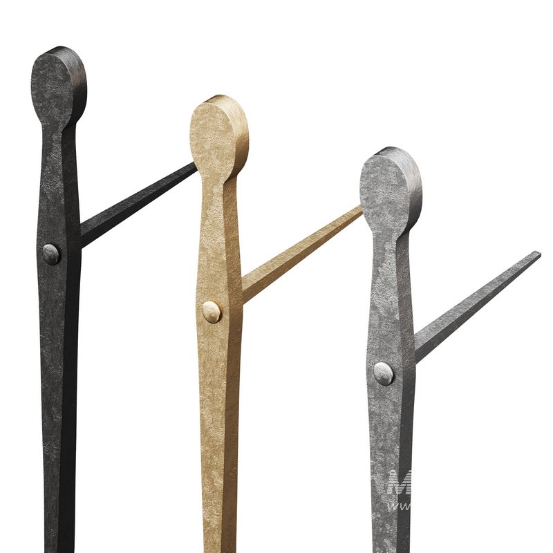 Black Shutter Dog Holders - Image 7