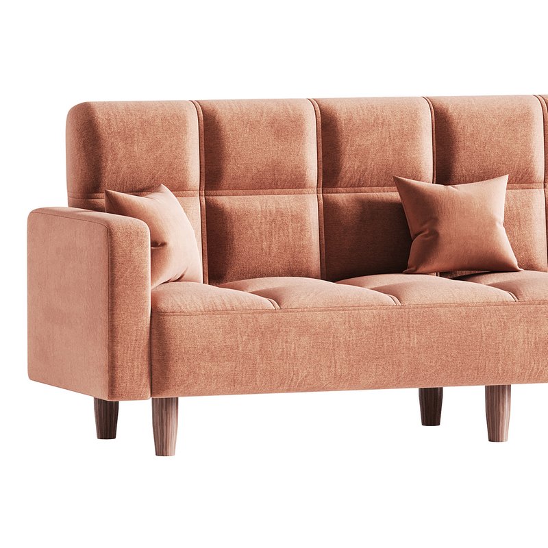 Modern 4-Seat Convertible Sofa - Image 7