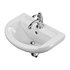 Nova Wall Mount Vessel Bathroom Sink Round Heavy Duty Ceramic - Thumbnail 7