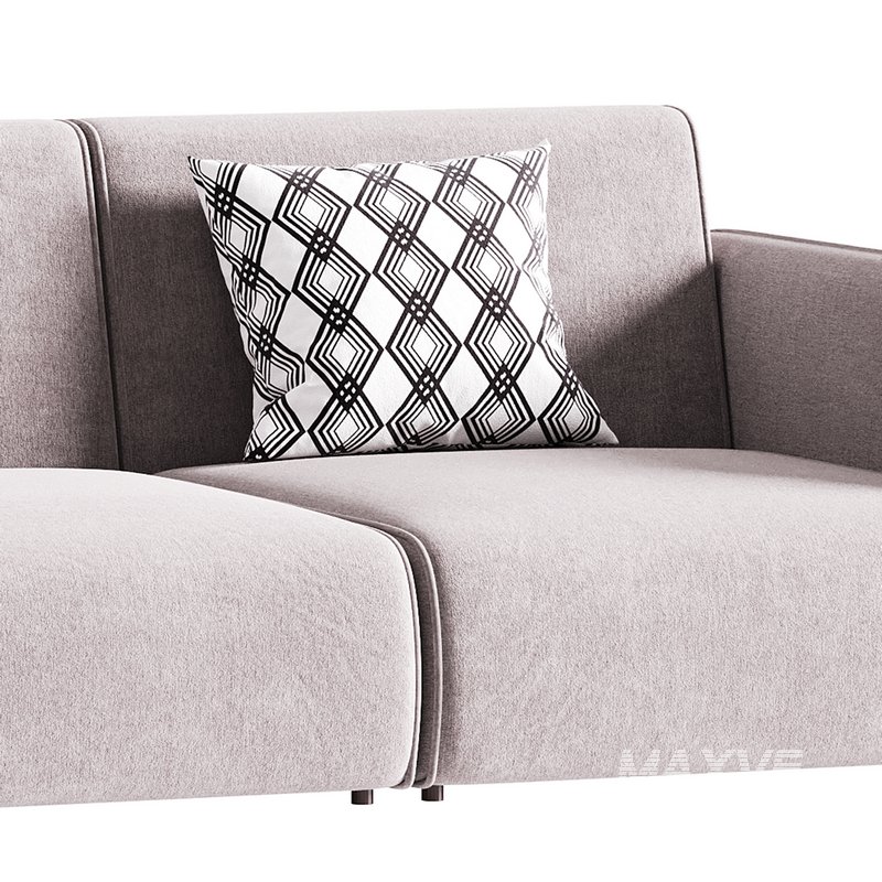 Modern Single Brown Sofa - Image 7