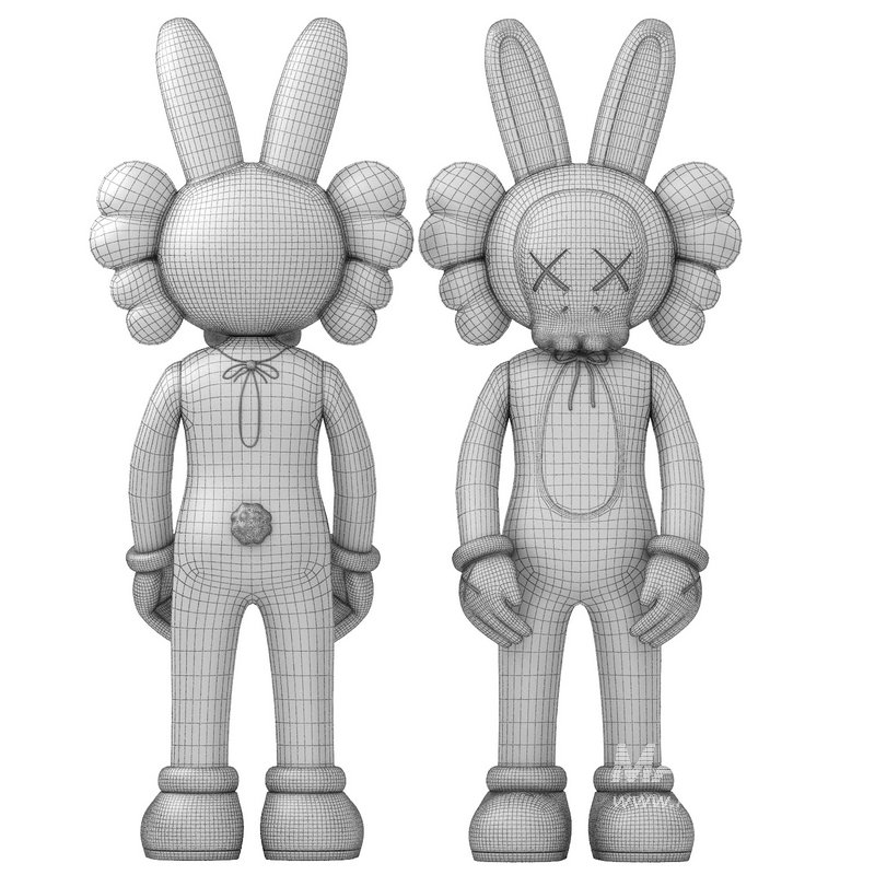 kaws accomplice vinyl figure - Image 6