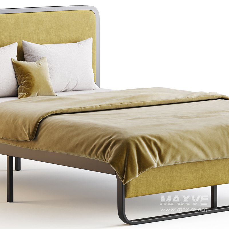 Allewie Queen Size Metal Platform Bed - Image 7