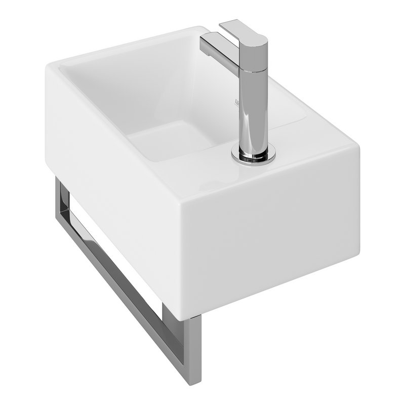 Villeroy Boch Memento Basin and Towel Rail Bundle - Image 7