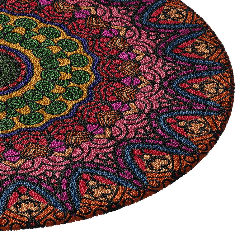 round carpet 26 - Image 7