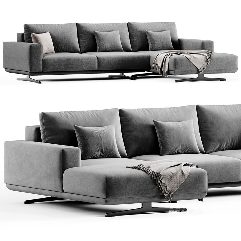 Zillis Corner Sofa By Skdesign - Image 4