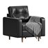 Deans armchair leather - Thumbnail 7