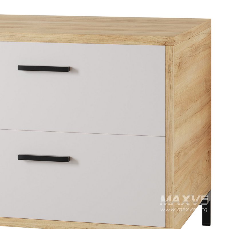 Bedside table Cleveland Wood - Image 8