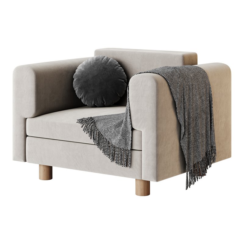 InMar Velvet Smoking Chair - Image 8