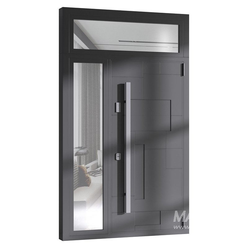 Modern entrance door 01 - Image 9