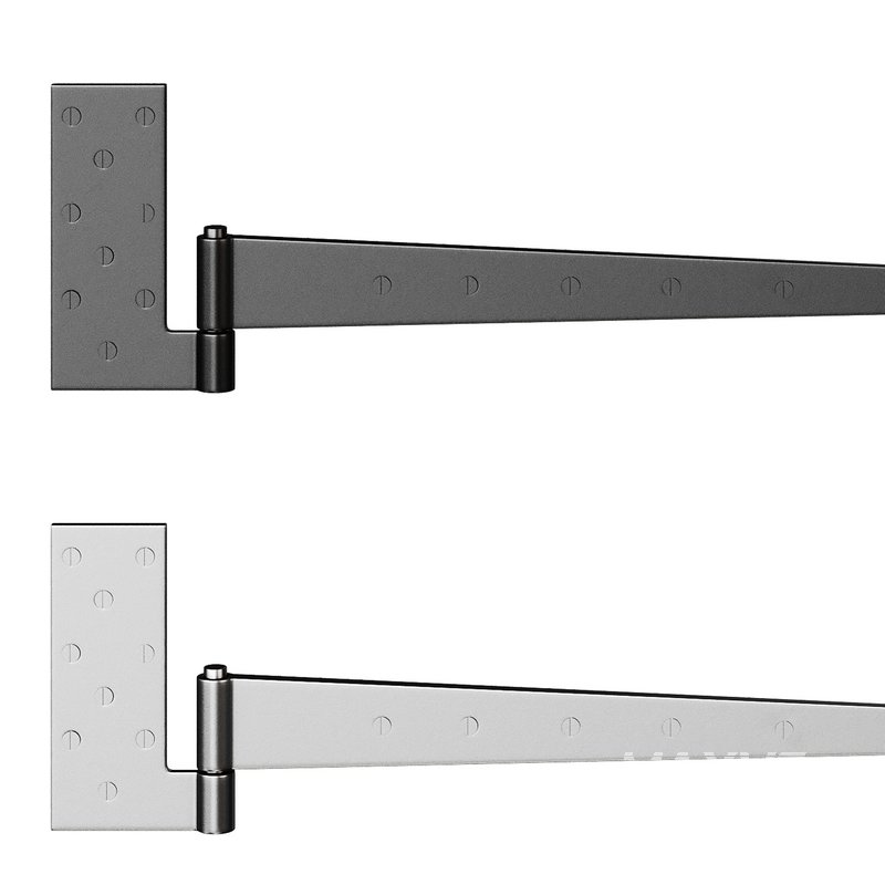 Black Lift Off Pintle Hinge - Image 8