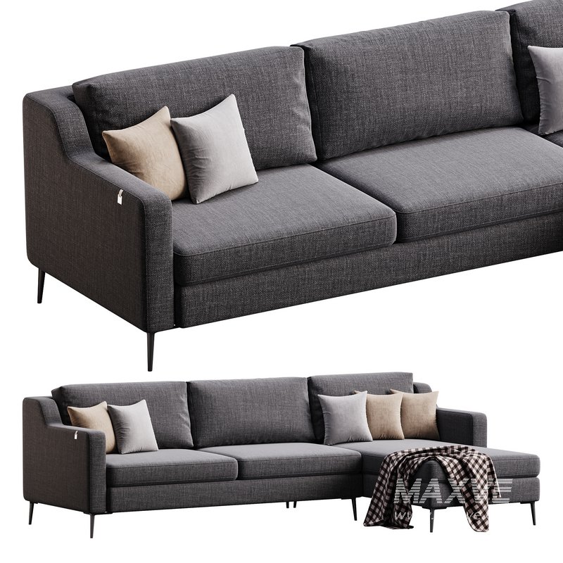 Corner sofa Halle L by Delavega - Image 9