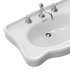 Bathroom Console Sink Deluxe Counter Top White Vitreous China - Thumbnail 8