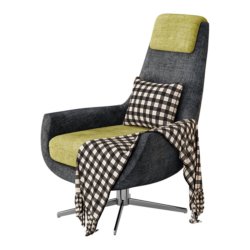 BRUNE lounge arimchair - Image 8
