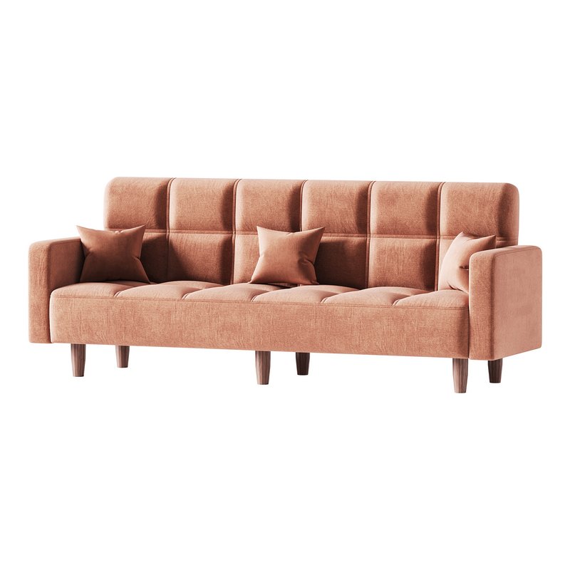 Modern 4-Seat Convertible Sofa - Image 8