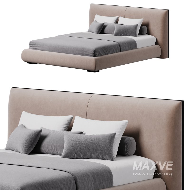 Bed Mid-Century Modern - Image 7