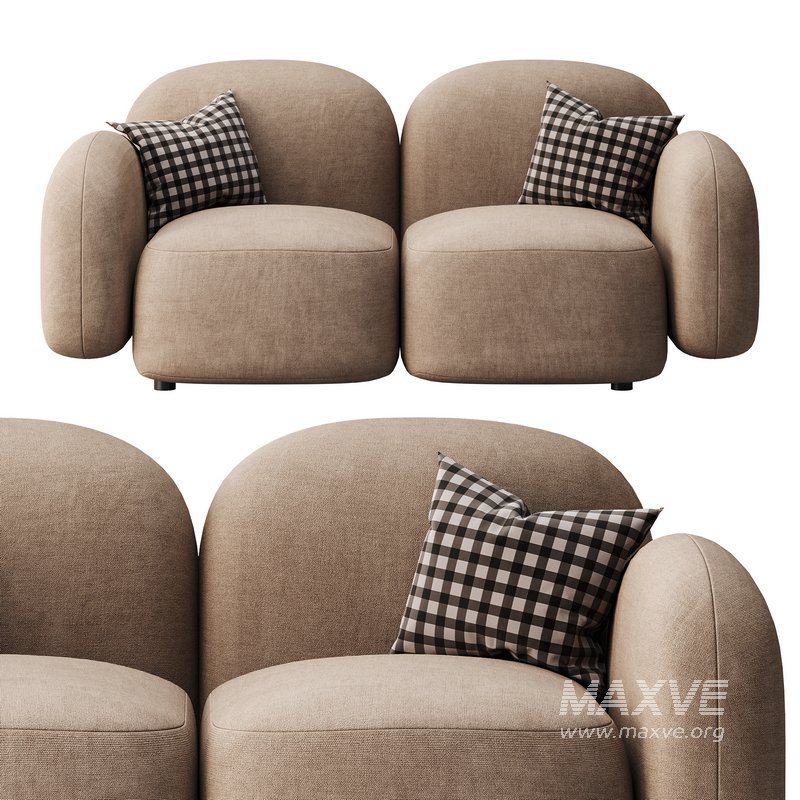 Modern Loveseat sofa - Image 8