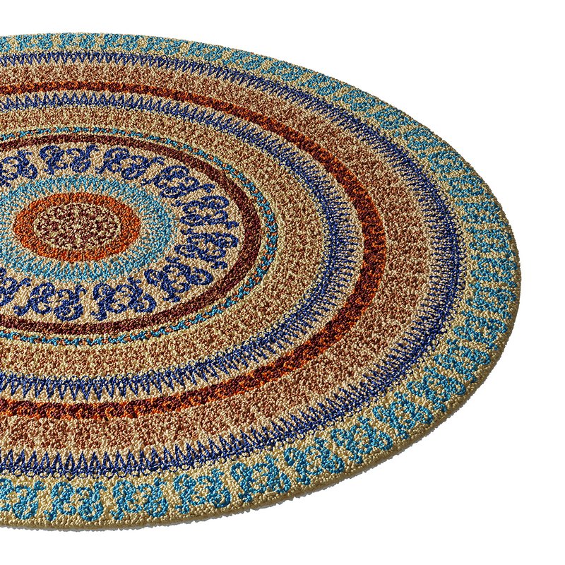 round carpet 8 - Image 8