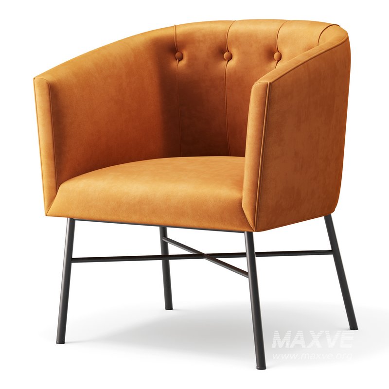 Aurelie Tub Chair in Emerald Green Velvet - Image 8