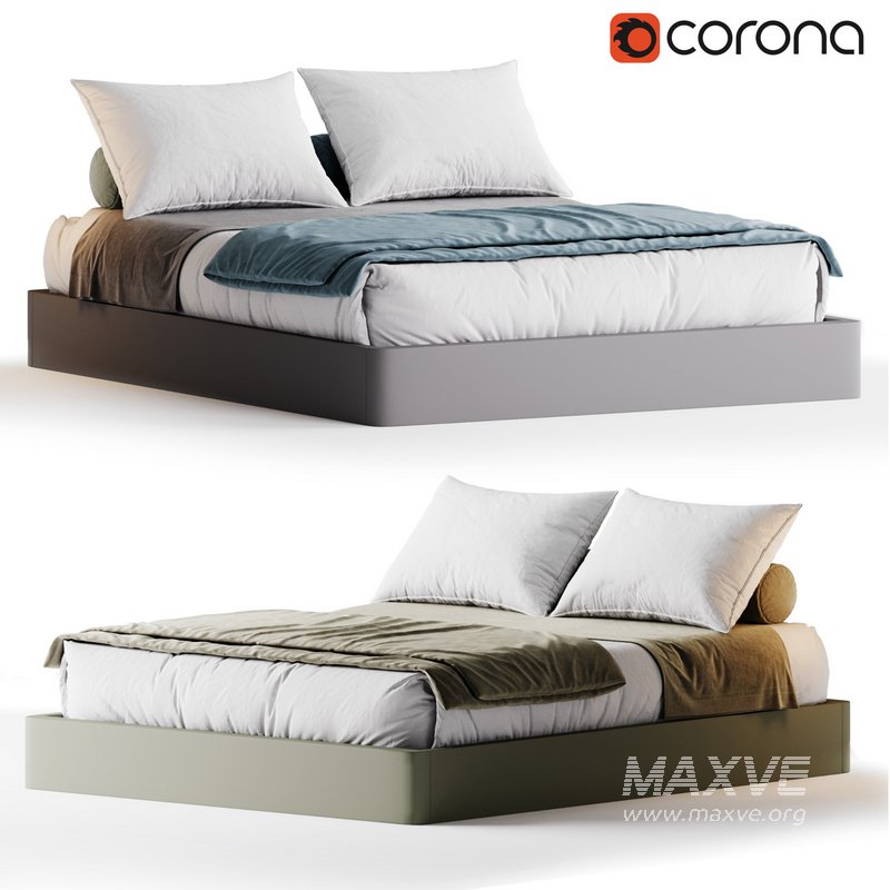 Grey Platform Bed - Image 7