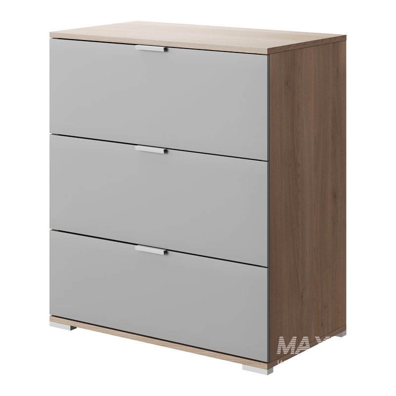 Chest of Drawers Shelving-4 Sand - Image 7