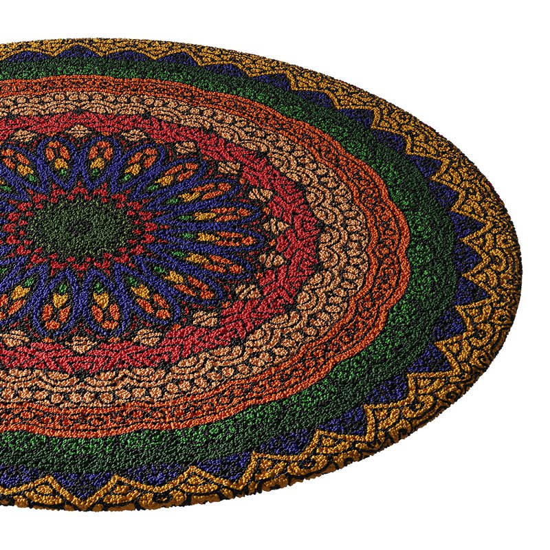 Round carpet 20 - Image 9