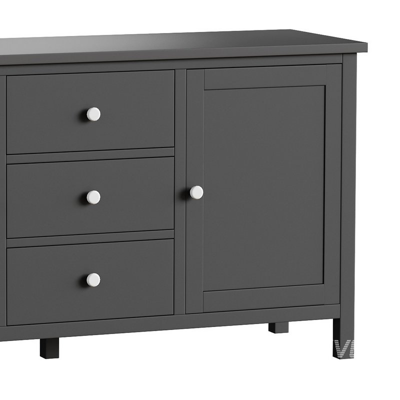 Chest of drawers 3 drawers and 2 doors Terek - Image 9