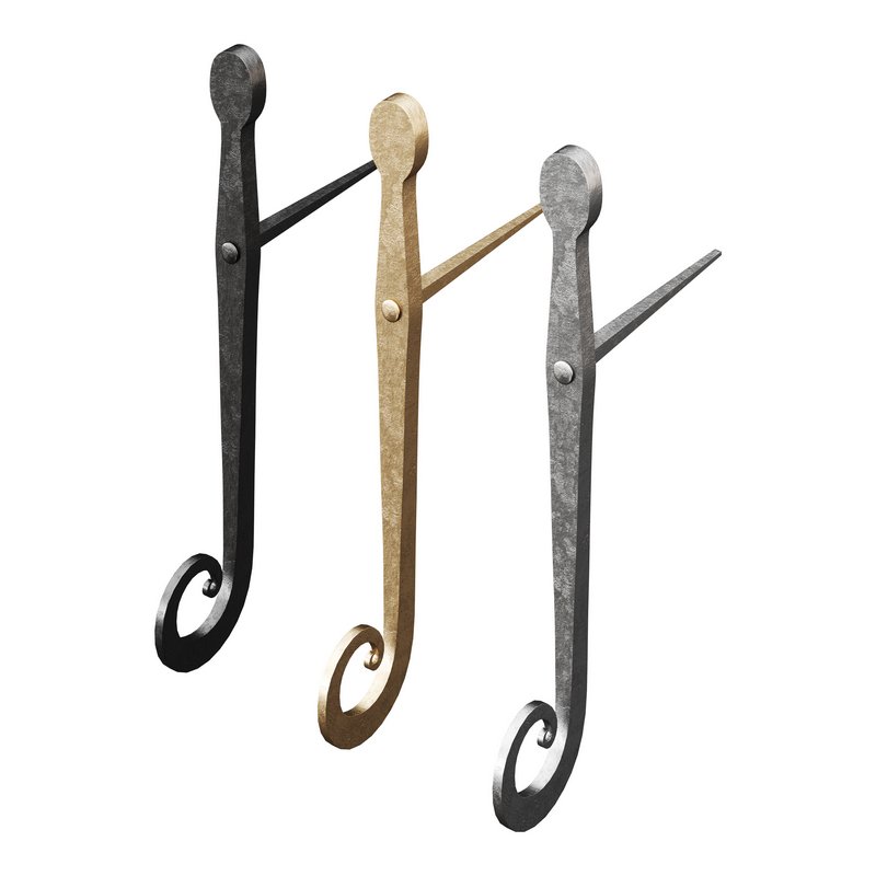 Black Shutter Dog Holders - Image 8