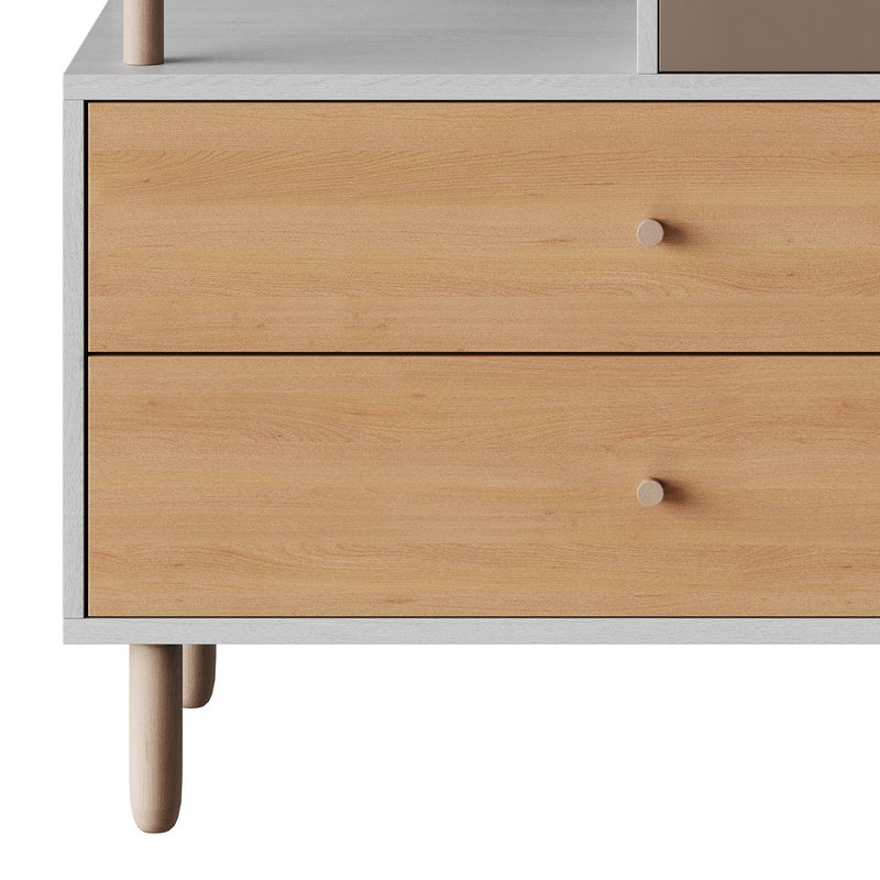 Deakins Chest of Drawers 1 Gene Latte Plywood - Image 8