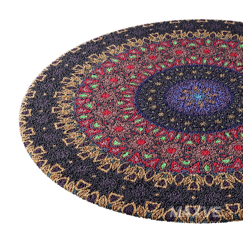 round carpet 28 - Image 9