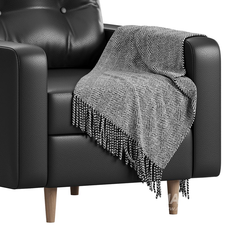 Deans armchair leather - Image 9