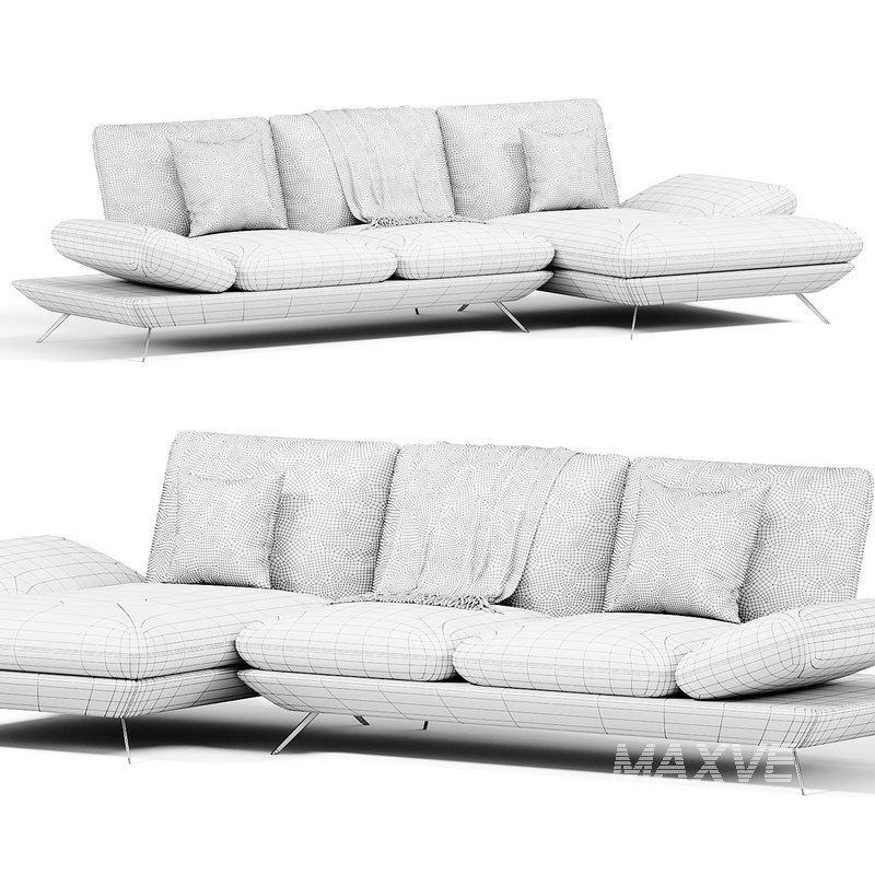 Green Sofa By Chateau d Ax - Image 7