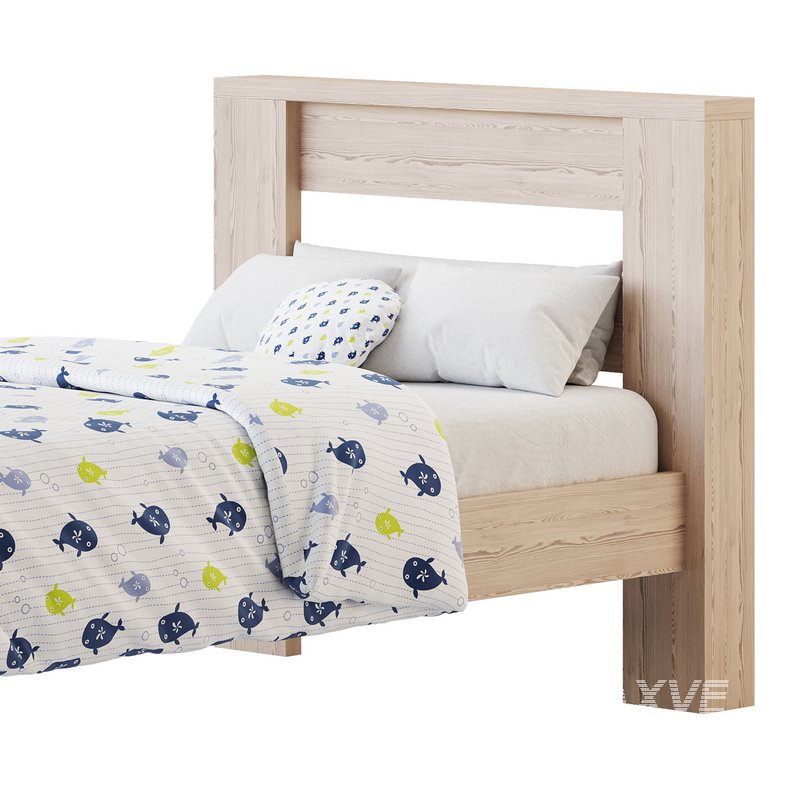 DHP Jaymee Kids Wood Platform Bed Frame - Image 9