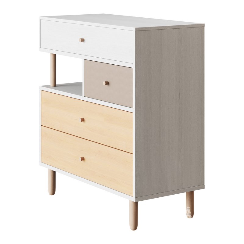 Deakins Chest of Drawers 1 Gene Latte Plywood - Image 9