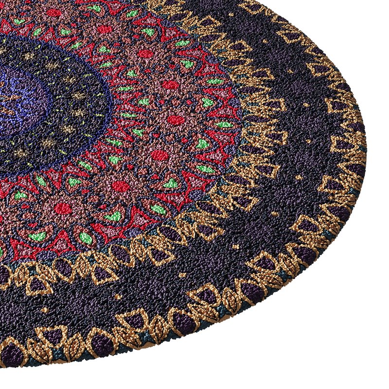 round carpet 28 - Image 8