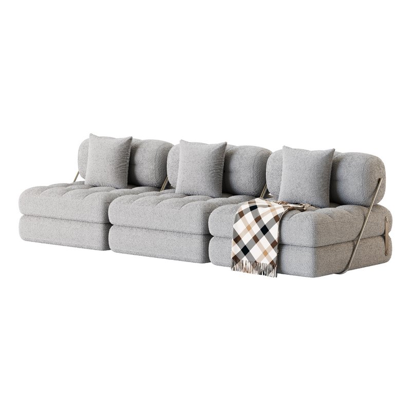 TALIA BOUCLE LOUNGE SOFA - Image 7