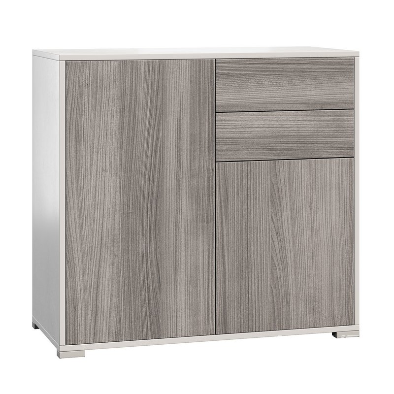 HOMCOM High Gloss Buffet Black - Image 9