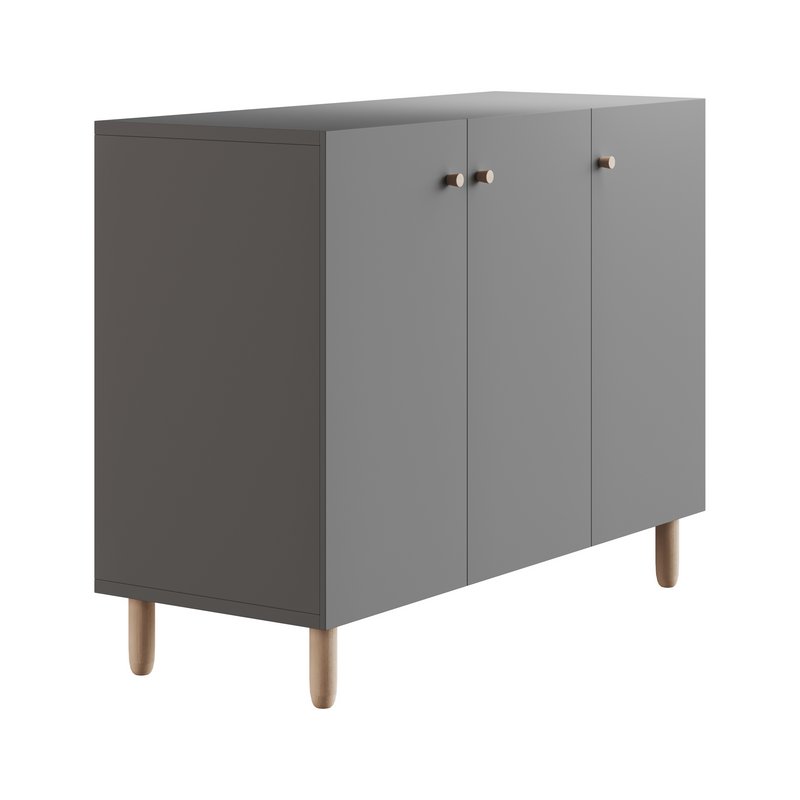 Hanna s Cabinet 2 Grey - Image 9
