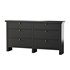 Modern Farmhouse 6-Drawer Dresser - Thumbnail 9