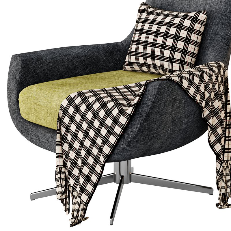 BRUNE lounge arimchair - Image 9