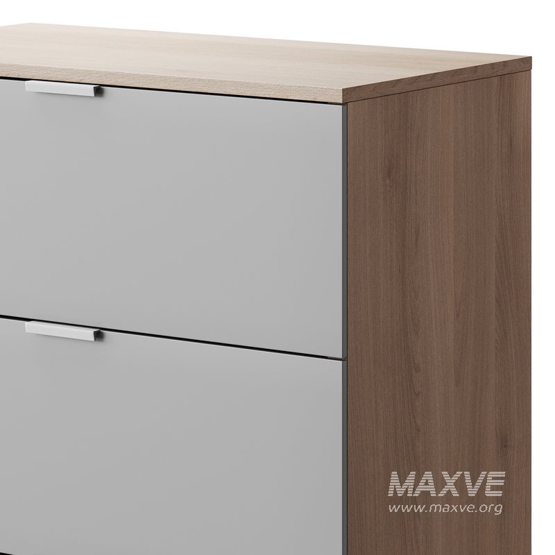 Chest of Drawers Shelving-4 Sand - Image 9