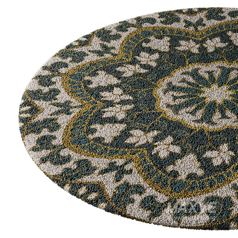 round carpet 22 - Image 9