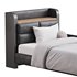 Twin Size Upholstered Platform Bed - Thumbnail 9