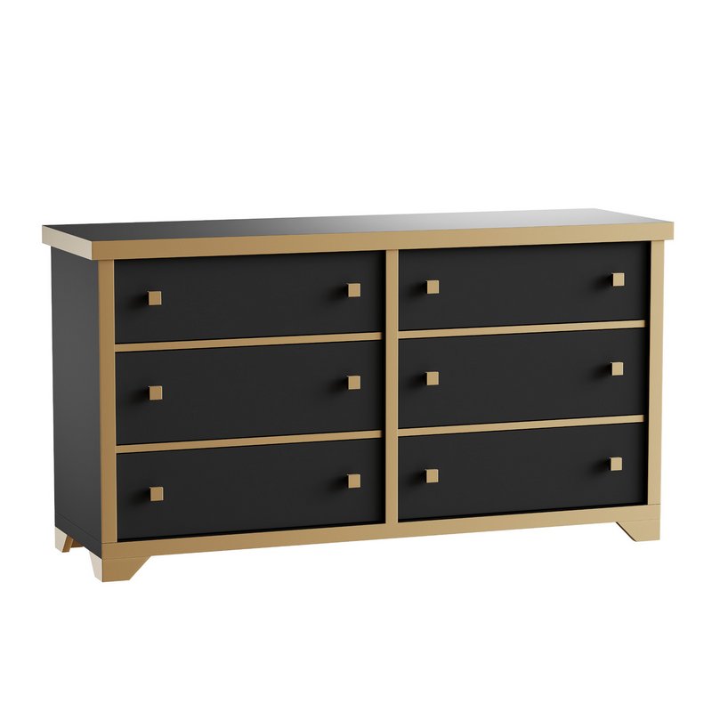 Sumatra 6-Drawer Dresser - Image 9