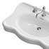 Bathroom Console Sink Deluxe Counter Top White Vitreous China - Thumbnail 9