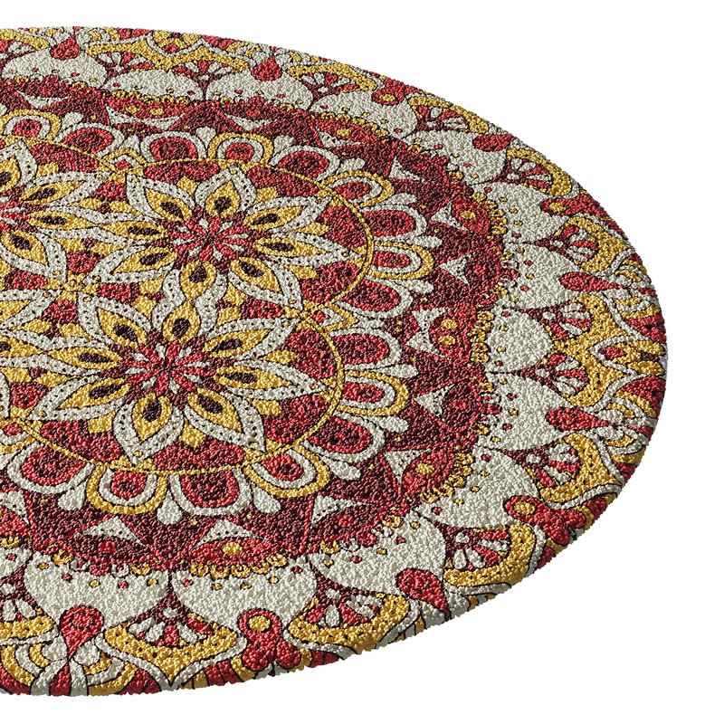 round carpet 29 - Image 8