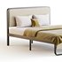 Allewie Queen Size Metal Platform Bed - Thumbnail 9
