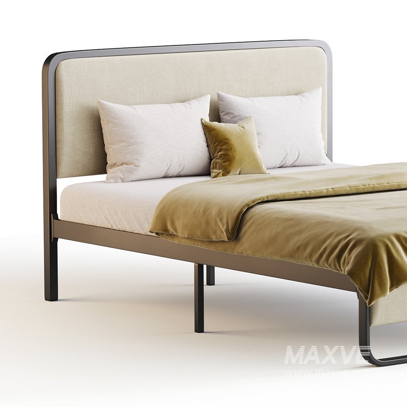 Allewie Queen Size Metal Platform Bed - Image 9