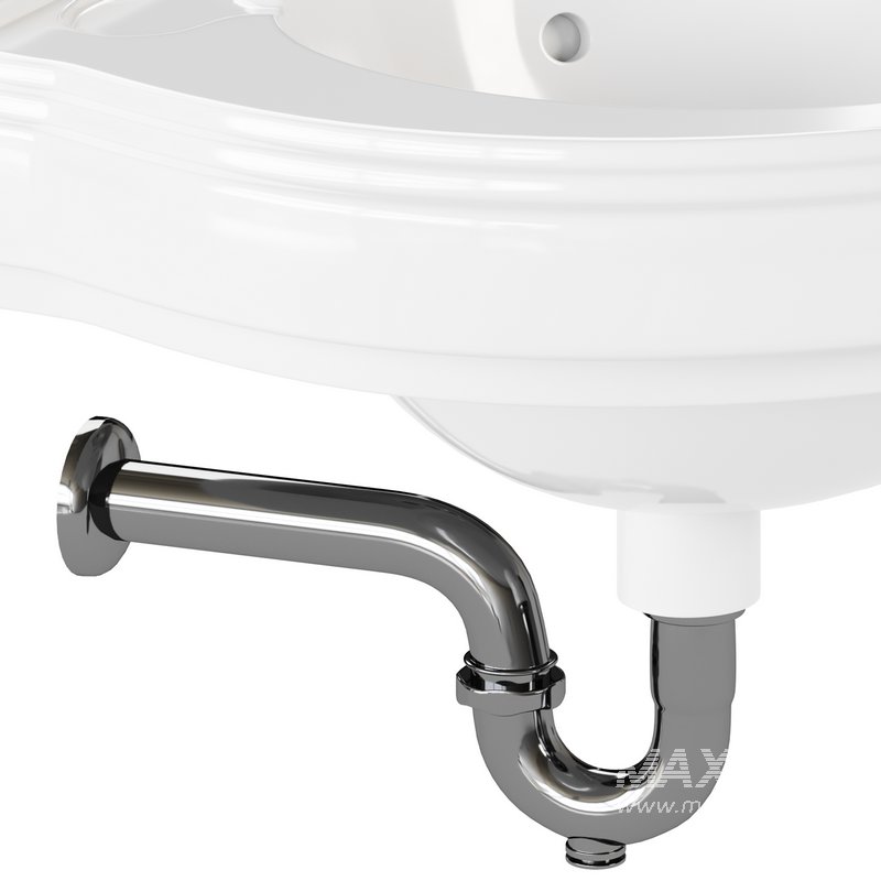 Bathroom Corner Sink White - Image 9