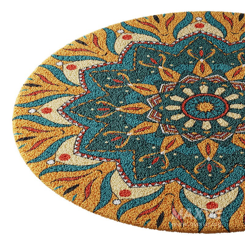 round carpet 25 - Image 9