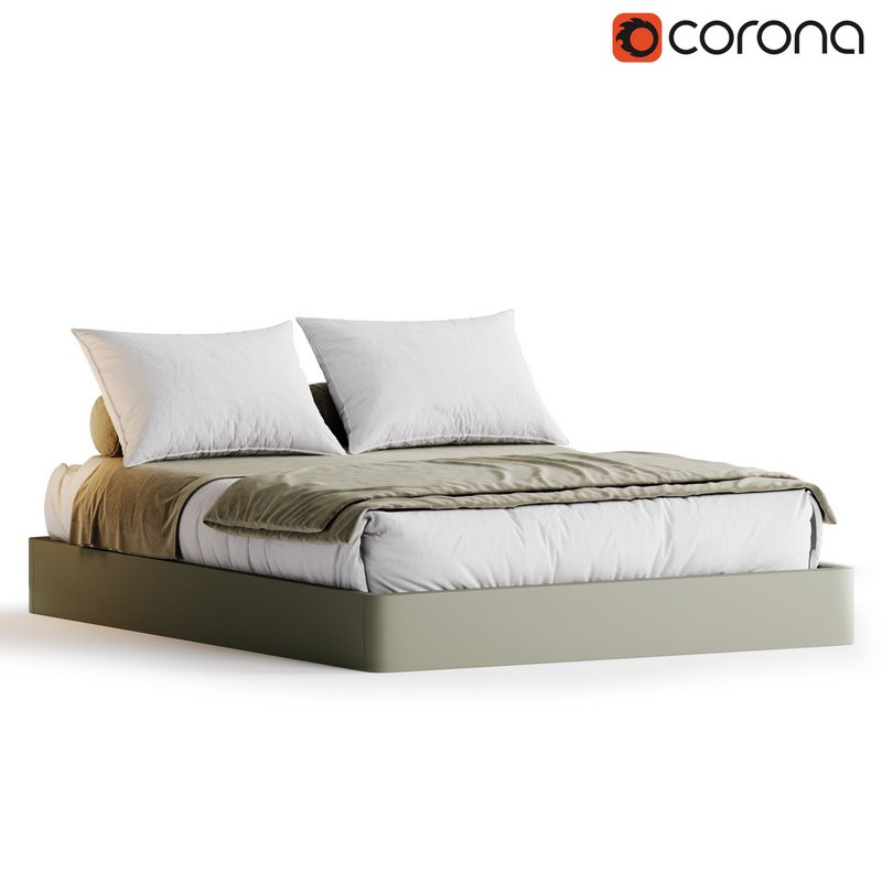 Grey Platform Bed - Image 9